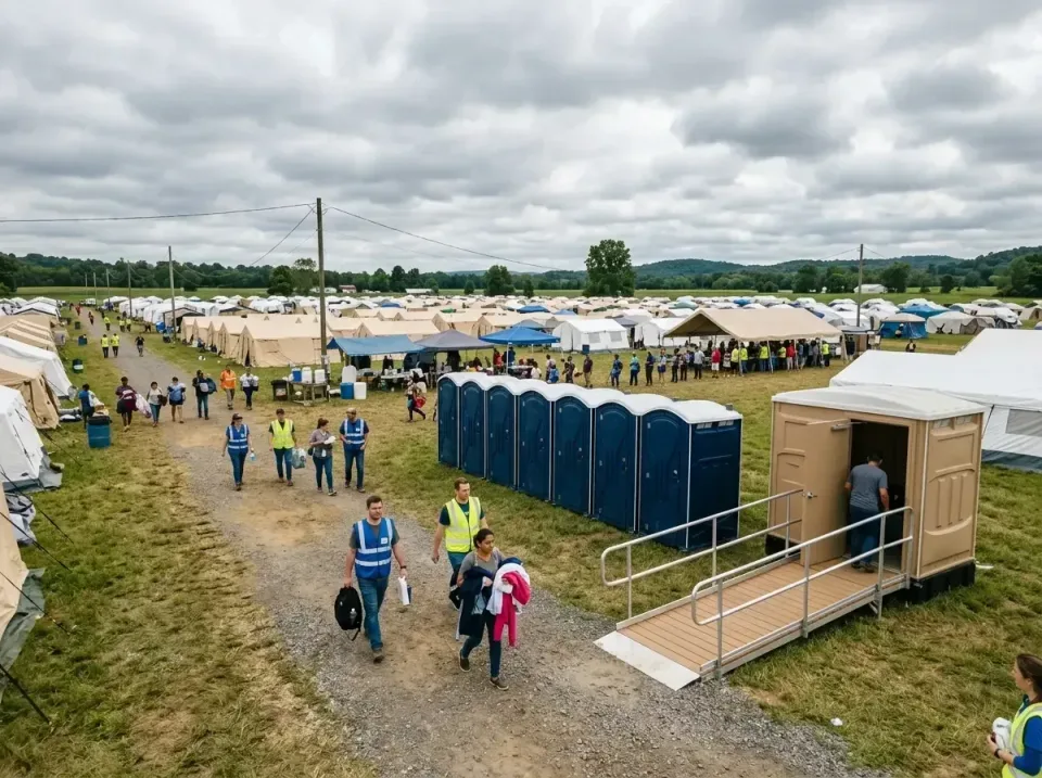 disaster-relief-camp-restrooms-010 — frequently asked questions, Dumpster & Portable Bathrooms Rental in Summersville, WV